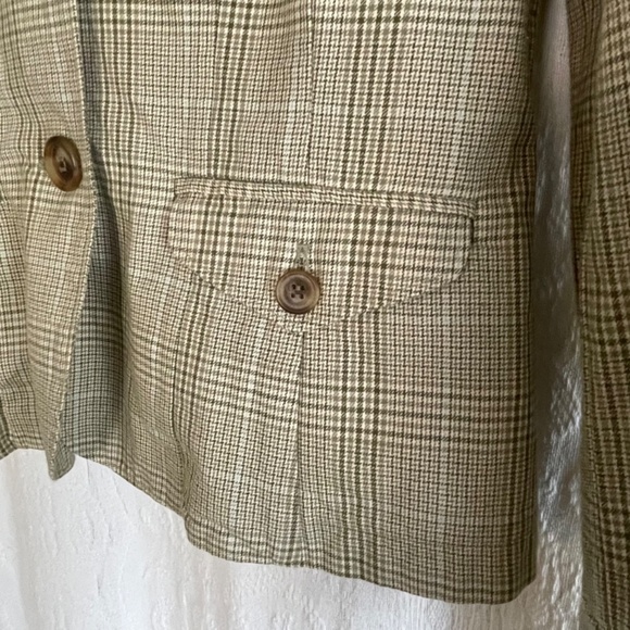 Bass Light Plaid Blazer - Picture 4 of 5